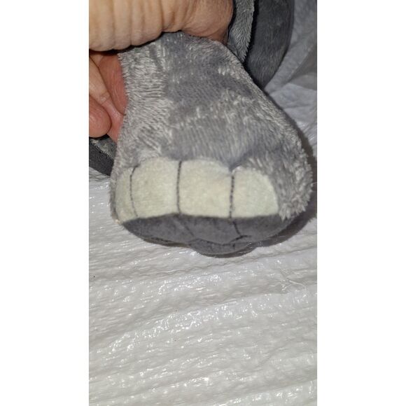 A Planet Earth Elephant Plush Stuffed Animal Toy Realistic African Pachyderm - Picture 4 of 12